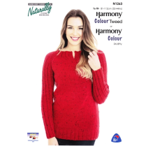 (NX 1263 Easy Raglan Sweater 8 Ply)